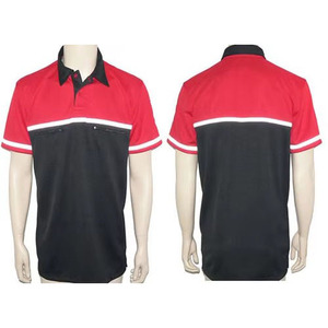 เสื้อเชิ้ตแขนสั้นสะท้อนแสงสำหรับงานรักษาความปลอดภัย ผู้ชาย แห้งเร็ว ผ้าถัก ชุดยูนิฟอร์มนิรภัย โพลีเอสเตอร์/คอตตอน - Product Image 2
