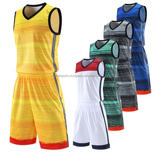 Uniforme de basket-ball universitaire personnalisé pour hommes et femmes - Ensemble d'uniformes sportifs unisexes, maillots sans manches, t-shirts 100% polyester - Product Image 6
