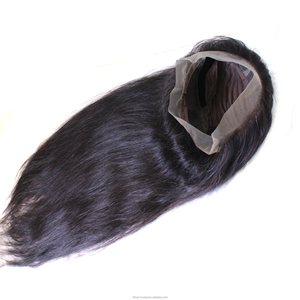 Descubra la belleza atemporal con las pelucas de cabello humano negro, que ofrecen una longitud elegante, un color intenso y una comodidad de uso excepcional. - Product Image 2