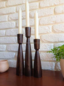 Soporte de luz de té Fusion de resina y madera de primera calidad para hogares modernos, decoración ecológica y Ambiente de sala de spa - Product Image 5