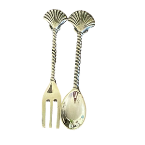 Juego de Cubiertos Brillantes y Pulidos para Servir en Hoteles, Restaurantes y Eventos, Juego de Cubiertos Personalizados con Cuchara Plana - Product Image 1