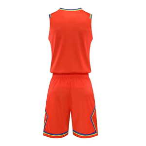 Uniformes de basket-ball anti-rides pour hommes / Nouveaux uniformes de basket-ball décontractés légers pour hommes, design 2023, avec le dernier design - Product Image 2