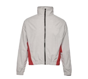 2025 New Design Custom Sportswear Windproof Jacket For Men Top Quality Windbreaker Jacket Casual Wear Over Sized Color <b>Block</b> - Product Image 1