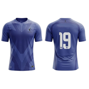 Maillots de football unisexes en polyester respirant 100 % personnalisables par sublimation, vente en gros, 2026, pour uniformes, manches courtes, toutes saisons - Product Image 2
