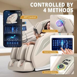 Sillón de Masaje con Riel Guía SL para Uso Doméstico y Comercial, Sillón de Masaje Eléctrico de Gravedad Cero con Cabina Espacial para Masaje Corporal Completo - Product Image 5