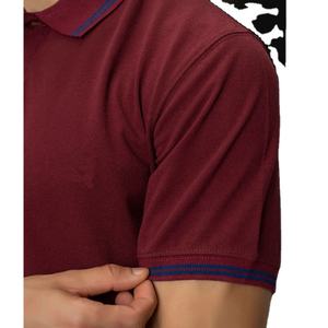 เสื้อโปโลชายคุณภาพพรีเมียม ผ้าฝ้าย 100% แขนสั้น สกรีนโลโก้ได้ ทรงปกติ บริการ OEM เสื้อโปโลชายแบบกำหนดเอง - Product Image 3