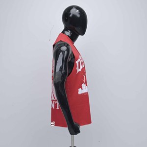 Camiseta sin Mangas para Hombre, Diseño con Estampado del Horizonte de Detroit, Cuello Redondo, Corte Regular, Tejido Jersey Transpirable, OEM - Product Image 4