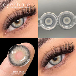 คอนแทคเลนส์แบบนิ่ม Eyeshare Oem/Odm สีดำ น้ำเงิน น้ำตาล เทา  เลนส์สี  คอนแทคเลนส์สี  ใช้งานได้ 1 ปี  เลนส์แว่นตา - Product Image 6