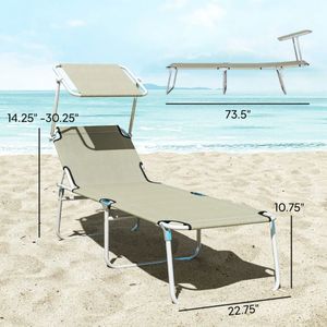 Sdraio Pieghevole Moderna per Piscina, Arredamento da Esterno per Patio, Giardino, Spiaggia, Hotel, Parco, Struttura in Metallo e Legno, Rivestimento in Cotone - Product Image 4