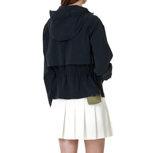 Chaqueta Cortavientos Transpirable de Alta Calidad para Mujer, con Capucha Ajustable, Resistente al Viento, Informal, Prenda Exterior Premium - Product Image 2