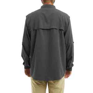 Camiseta de Manga Larga para Hombre, Personalizable, Holgada, Impermeable, Cortavientos, Ligera, con Protección Solar, 100% Poliéster, UPF 50, Alta Calidad - Product Image 6