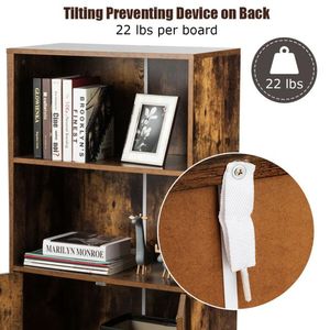 Libreria retrò a 2 livelli con design a 3 scomparti - Product Image 5