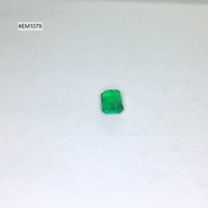 Piedras preciosas sueltas octogonales de esmeralda 100% pura de grado 3A de Zambia, 8.00x6.00x4.00mm, 1.60ct, piedra verde para la fabricación de joyería personalizada - Product Image 5