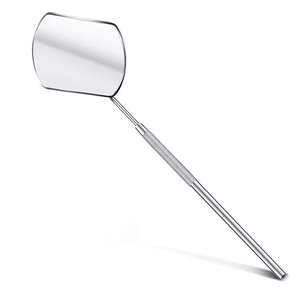 High Quality Comfortable Pocket Foldable Cosmetic <b>Mirror</b> 3X Magnification Silver Finish for Eyelash Tools <b>Makeup</b> Checking False - Product Image 2