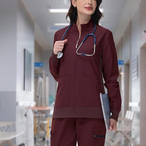 Vestes d'uniformes médicaux personnalisées pour femmes, vêtements d'infirmières, vêtements médicaux, OEM, exportation du Pakistan, fabricant fournisseur mondial - Product Image 4