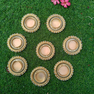 Porte-bougie chauffe-plat, articles de décoration de Noël et de Diwali pour la maison, porte-bougie, cadeau pour Diwali et l'inauguration de maison, Form & Flame. - Product Image 1