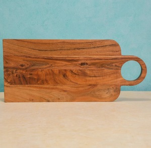 Planche à découper en bambou naturel, écologique et durable, de forme rectangulaire, passe au lave-vaisselle, durable pour la cuisine quotidienne - Product Image 3