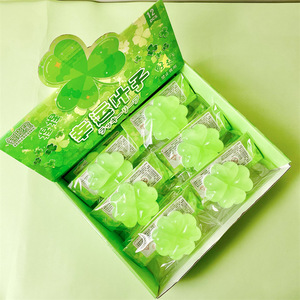 Adorable Juguete Blandito con Forma de Hoja Verde de la Suerte, Elástico de 7 cm, Regalo Antiestrés para Niños de 5 a 7 Años y Adultos - Product Image 3