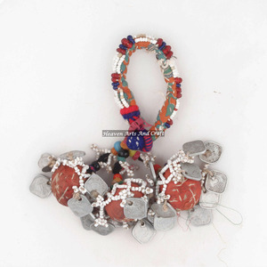 Tribal Bohemian Tassel-Boho Tassel - Hippie Banjara Style Vintage Women Multicolor <b>Bracelets</b> Woven <b>Beaded</b> <b>Bracelet</b> India Antique - Product Image 6