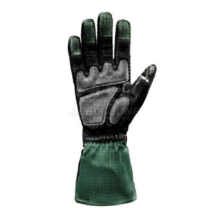 Winter Racing Kart Gloves Breathable Performance Fabric <b>Silicone</b> Grip Palm Extended Wrist Design <b>Waterproof</b> Lightweight Hook - Product Image 3
