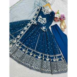 ชุดสำหรับผู้หญิงชุดออกงานปาร์ตี้หรูหราพร้อม pent and dupatta ทันสมัยและทันสมัย - Product Image 2