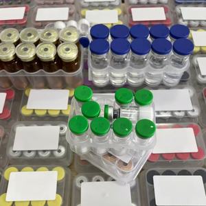 Peptide de cuivre bleu GHK-Cu à 99 %, tripeptide de cuivre-1, matière première cosmétique, formule de soin de la peau, SNAP-8, peptides lyophilisés - Product Image 1