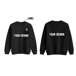 เสื้อสเวตเชิ้ตคอกลมลายเปลวไฟสีเงินสำหรับผู้ชายแบบสั่งทำพิเศษ - พิมพ์ดิจิทัล ODM ตามแบบที่กำหนด - Product Image 1