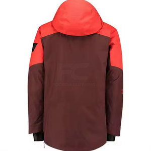 Customized Logo Polyester/Nylon Hooded <b>Long</b> Sleeves <b>Men's</b> <b>Jackets</b> High Quality for Winter Season Outdoor Wear Hardshell <b>Jacket</b> - Product Image 2