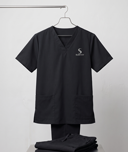 Uniformes Médicos Profesionales de Alta Calidad SUBHAY Unisex para Hospital y Spa, con Tela 100% Algodón Tejido - Product Image 1