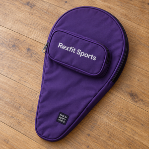 Sac de transport personnalisé pour raquette de padel avec fermeture éclair, compartiment avant en forme de goutte d'eau et sac imprimé pour usage quotidien - Product Image 1