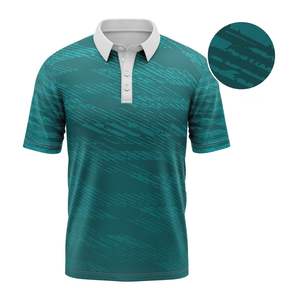 Maillot de sport personnalisé sublimé respirant à manches courtes en Spandex/Polyester, anti-humidité, pour la pratique sportive (vente en gros) - Product Image 5