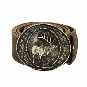 Ceinture en cuir pour Lederhosen, ceinture en cuir pour Lederhose, ceinture en cuir authentique bavaroise pour Oktoberfest. - Product Image 5