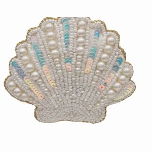 Elegant Handmade Seed Beads Embroidery Drink Coaster Gift Fashion Seed Beads Decorative Beverage Coaster Table Accent - Product Image 2