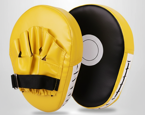 Mitaines de boxe professionnelles en cuir – Équipement de protection avec fermeture auto-agrippante personnalisable pour l'entraînement en arts martiaux pour adultes - Product Image 4