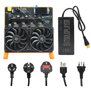 Nouveau mineur Bitcoin à haut taux de hachage Bitaxe NerdOCTaxe Rve3.1 12Th/s 200W avec puce ASIC BM1370, mineur de crypto Bitcoin solo open source - Product Image 6