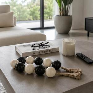 Guirlande moderne en résine, chaîne de fleurs artificielles pour la décoration d'événements, mariage, fête, hôtel, aménagement intérieur - Product Image 6