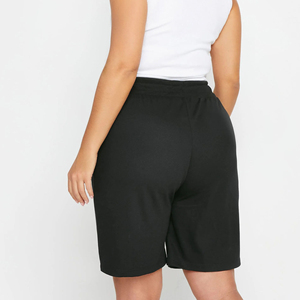 Shorts Casuales para Mujer, Cintura Elástica, Suaves, Ligeros, Cómodos, Corte Relajado, Verano, Venta al Por Mayor, Fabricante OEM - Product Image 4
