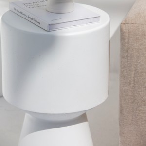 Mesa Auxiliar de Concreto Vandana Orion Zenova, Diseño de Muebles Modernos y Minimalistas - Product Image 4