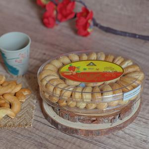 Meilleure offre de gros Noix de cajou grillées décortiquées bio premium du Vietnam W180 163g - Marque Dong Phu Boîte cadeau ovale Direct usine - Product Image 1