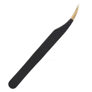 Free Custom High Quality Lashes Tweezers Lashes <b>Applicator</b> Tweezers Private <b>Label</b> Eyelash Extension Tweezers - Product Image 1