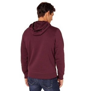 Sweat à capuche pour hommes, 100% coton, en éponge française, poids lourds, style décontracté, logo personnalisé, imprimé, teint uni pour l'hiver, au prix de gros - Product Image 2