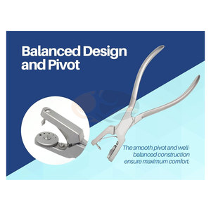 Rubber Dam Kit Complete Dental Isolation <b>Set</b> 16pcs Manual Anti Reflection Clamps Punch <b>Plier</b> Professional Endodontic Supplies - Product Image 4