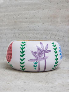 Tazón para Servir de Madera de Mango, Recubierto de Esmalte, Tazón Decorativo para Alimentos, Vajilla Hecha a Mano, Venta al por Mayor - Product Image 6