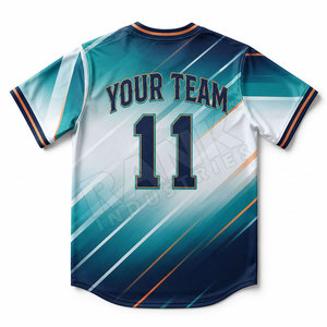 เสื้อเบสบอลแบบใหม่ พิมพ์ชื่อได้ตามต้องการ ผ้าโพลีเอสเตอร์ 100% ราคาดีที่สุด - Product Image 2