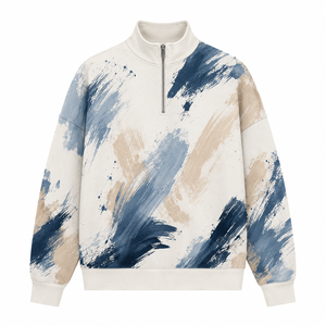Sudadera con Cierre Frontal de Gran Tamaño y Forro Personalizado, Mezcla de Algodón de Alta Calidad, Uniforme Deportivo para Equipos, Ropa Deportiva de Fábrica - Product Image 1
