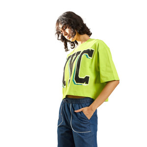 Camisetas Cortas Deportivas Extra Grandes Ecológicas para Mujer, Cuello Redondo, Manga Corta, Estilo Casual, 100% Algodón, Más Vendidas - Product Image 3