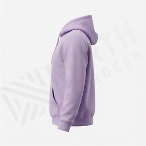Men Wholesale Blank Quality Organic Hoodies Cotton Unisex Pullover Hoodie <b>Plain</b> <b>Sweatshirt</b> Premium Apparel Top Customized - Product Image 3