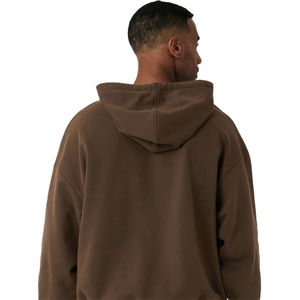 Sudaderas con Capucha Extra Grandes para Hombre, de Felpa 100% Algodón, Ecológicas, para Invierno, con Logotipo Personalizado Bordado, Colores Personalizados, Lisas, al por Mayor - Product Image 2