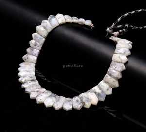 Natural Dendrite Opal Beaded <b>Necklace</b> Handmade Opal Gemstone Choker <b>Necklace</b> <b>Statement</b> Jewelry Gift For Her Fashion Wholesale - Product Image 3