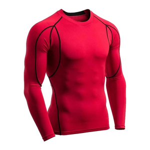2026 Services OEM Rashguard uni pour homme, meilleure vente, personnalisé avec impression par transfert thermique, respirant, séchage rapide, manches longues, compression - Product Image 5